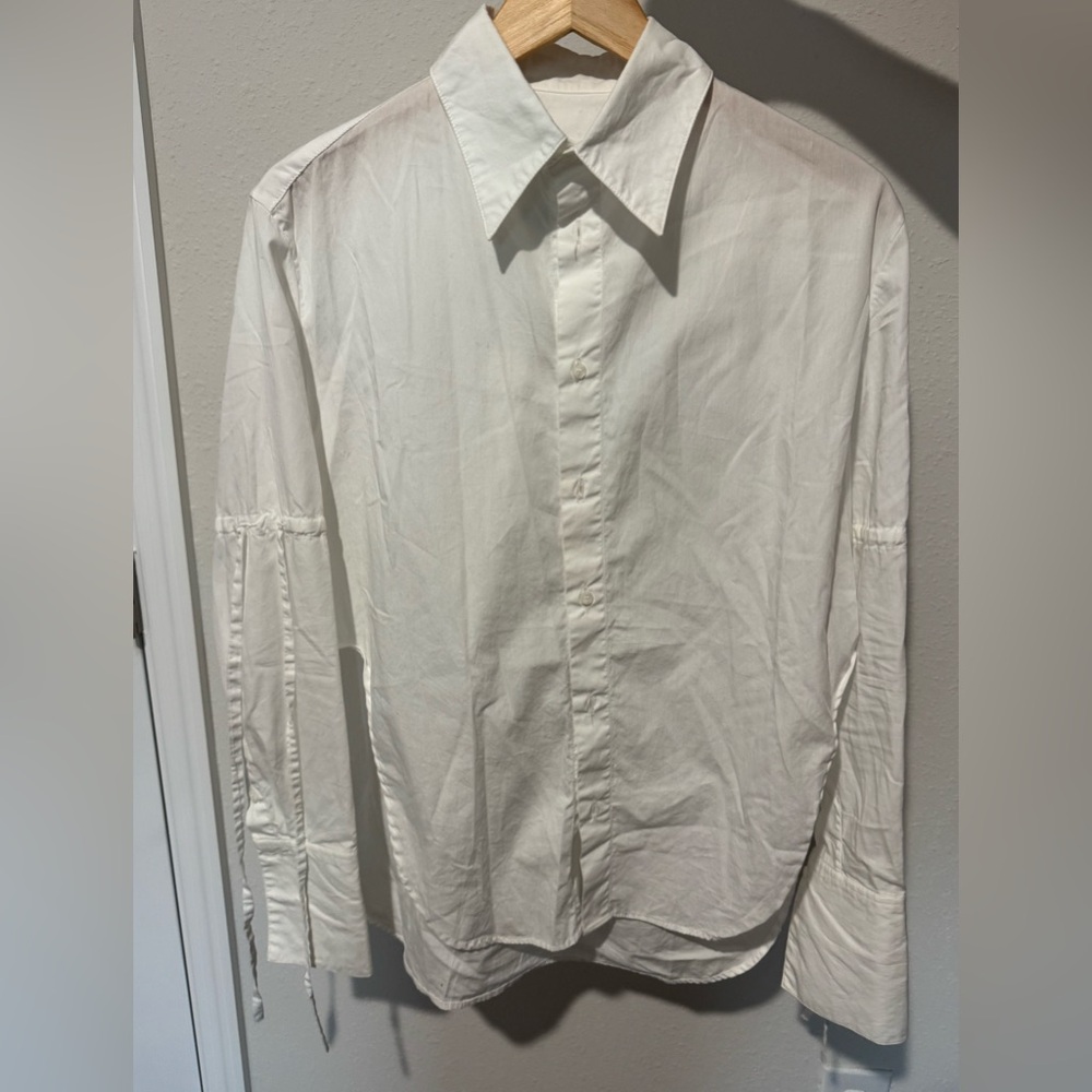 Elegant White Dress Shirt for Men
